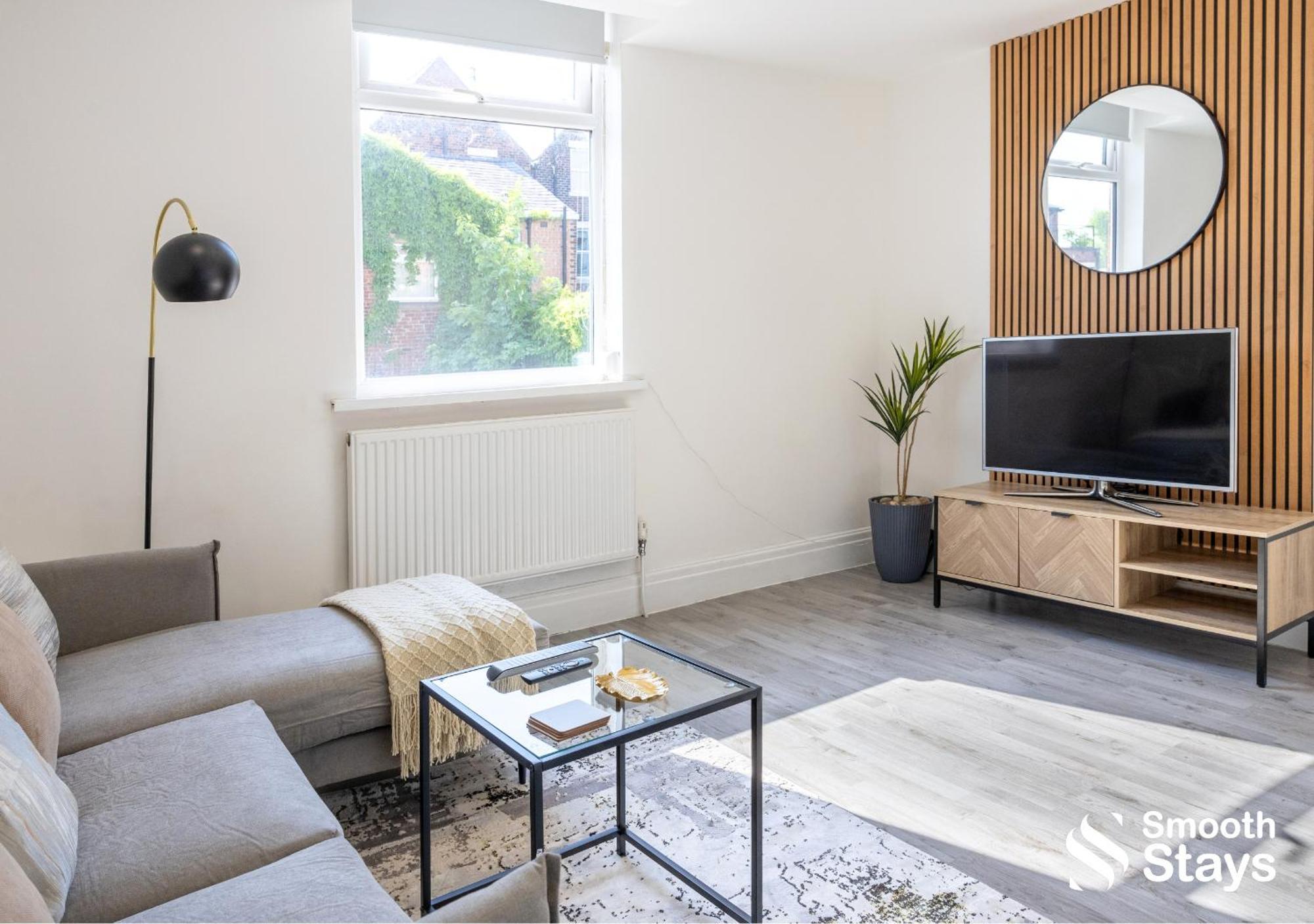 One Bedroom Apartment At Smooth Stays Short Lets & Serviced Accommodation Preston With Parking Near Train Station Eksteriør bilde